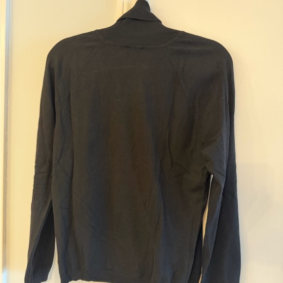 Talbots Black Turtleneck Sweater - Picture 3 of 3